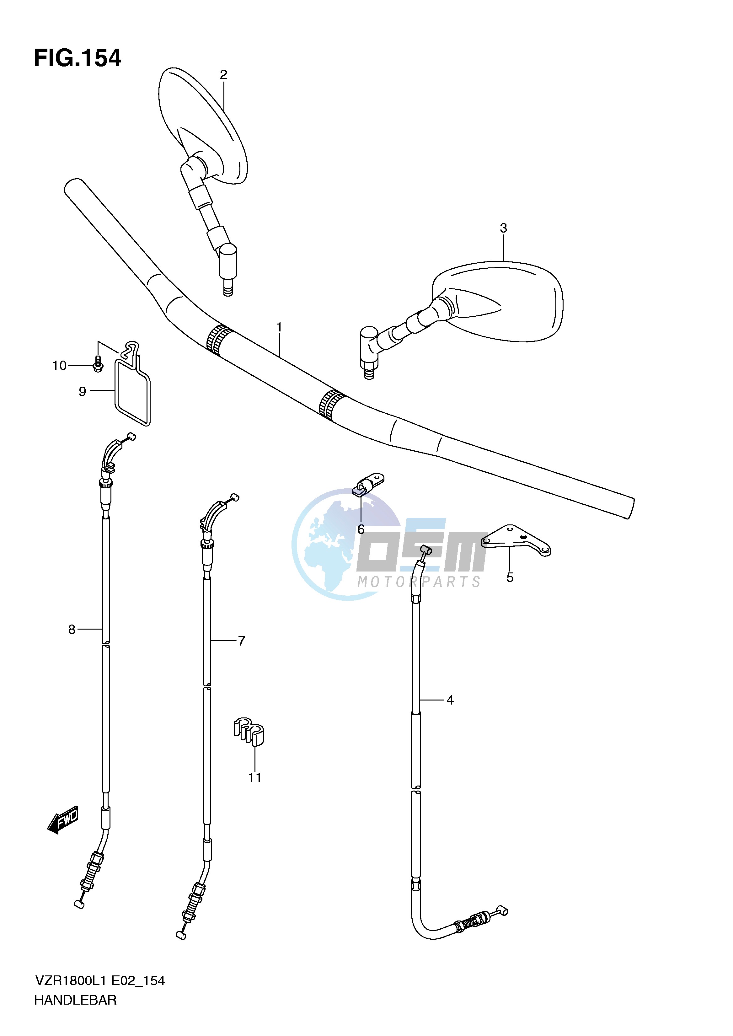 HANDLEBAR (VZR1800L1 E2)