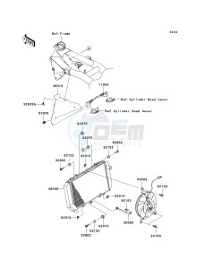 ZR 1000 B [Z1000] (7F-8F) B7F drawing RADIATOR