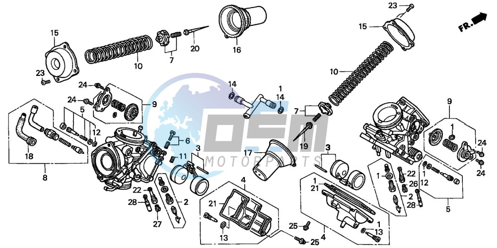 CARBURETOR (COMPONENT PARTS)