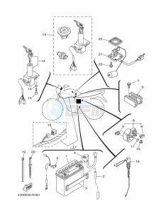 YBR125EGS (43BK) drawing ELECTRICAL 1