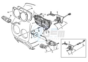 ELEFANT 750 drawing HEADLIGHT