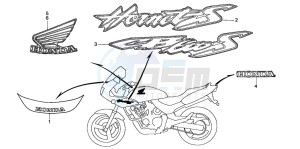 CB600F HORNET drawing MARK (CB600F22)