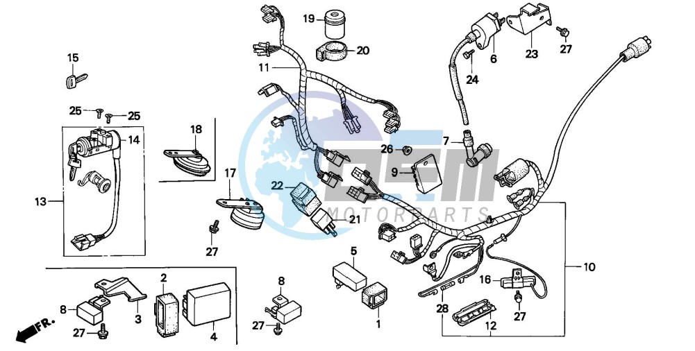 WIRE HARNESS/ IGNITION COIL