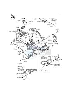 ER-6N_ABS ER650FCF XX (EU ME A(FRICA) drawing Frame Fittings