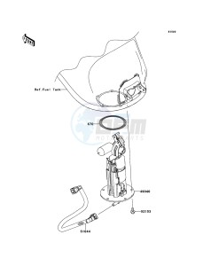 VERSYS_1000 KLZ1000ACF FR GB XX (EU ME A(FRICA) drawing Fuel Pump