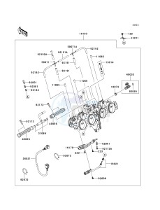 ZR 750 L [Z750 AU] (L7F-L8F) L8F drawing THROTTLE