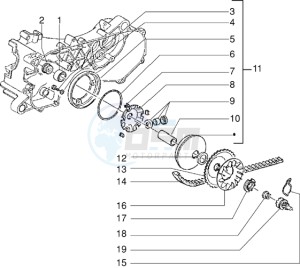 Zip 50 RST drawing Driving pulley