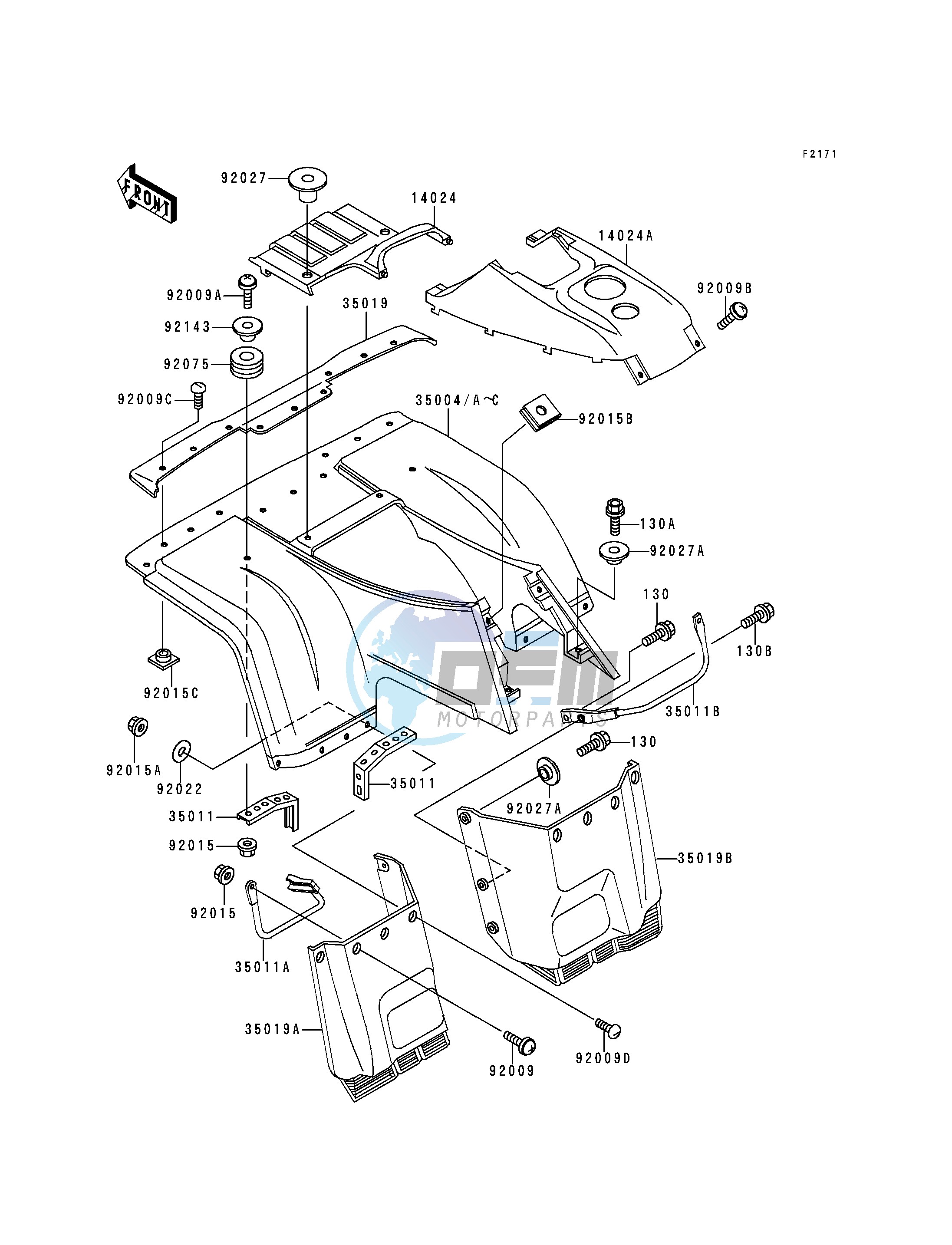 FRONT FENDER-- S- -