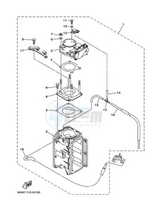 FL350AET2U drawing THROTTLE-BODY