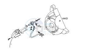 GP1 LOW SEAT - 125 CC VTHPS1B1A EU3 drawing SECONDARY INTAKE