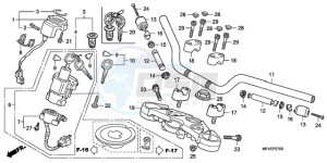 CBF1000A Europe Direct - (ED) drawing HANDLE PIPE/TOP BRIDGE