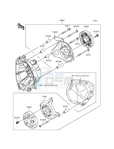 Z800 ZR800AFF FR GB XX (EU ME A(FRICA) drawing Accessory(Engine Guard)