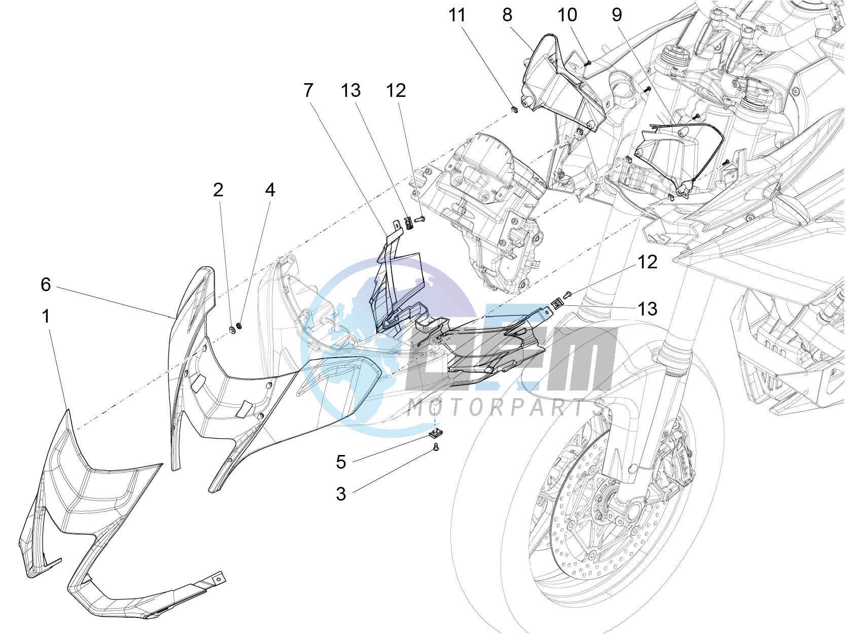 Front fairing