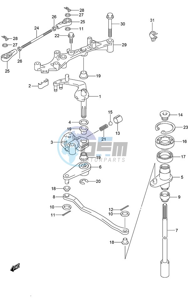 Clutch Shaft (Model: TG/ZG)