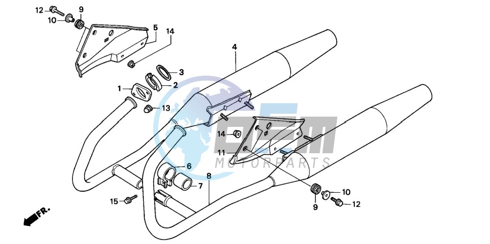 EXHAUST MUFFLER