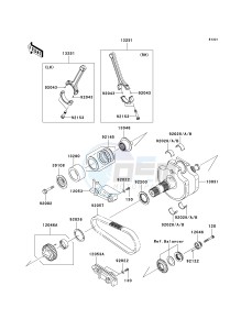 VN 2000 E [VULCAN 2000 CLASSIC] (6F-7F) E6F drawing CRANKSHAFT