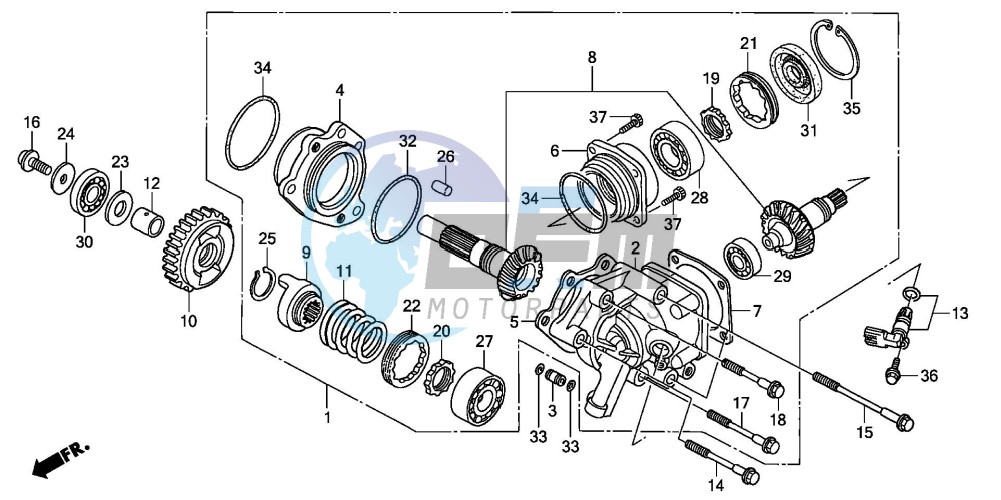 SIDE GEAR CASE