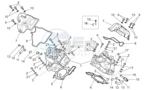 SXV 450-550 Street Legal drawing Cilinder head