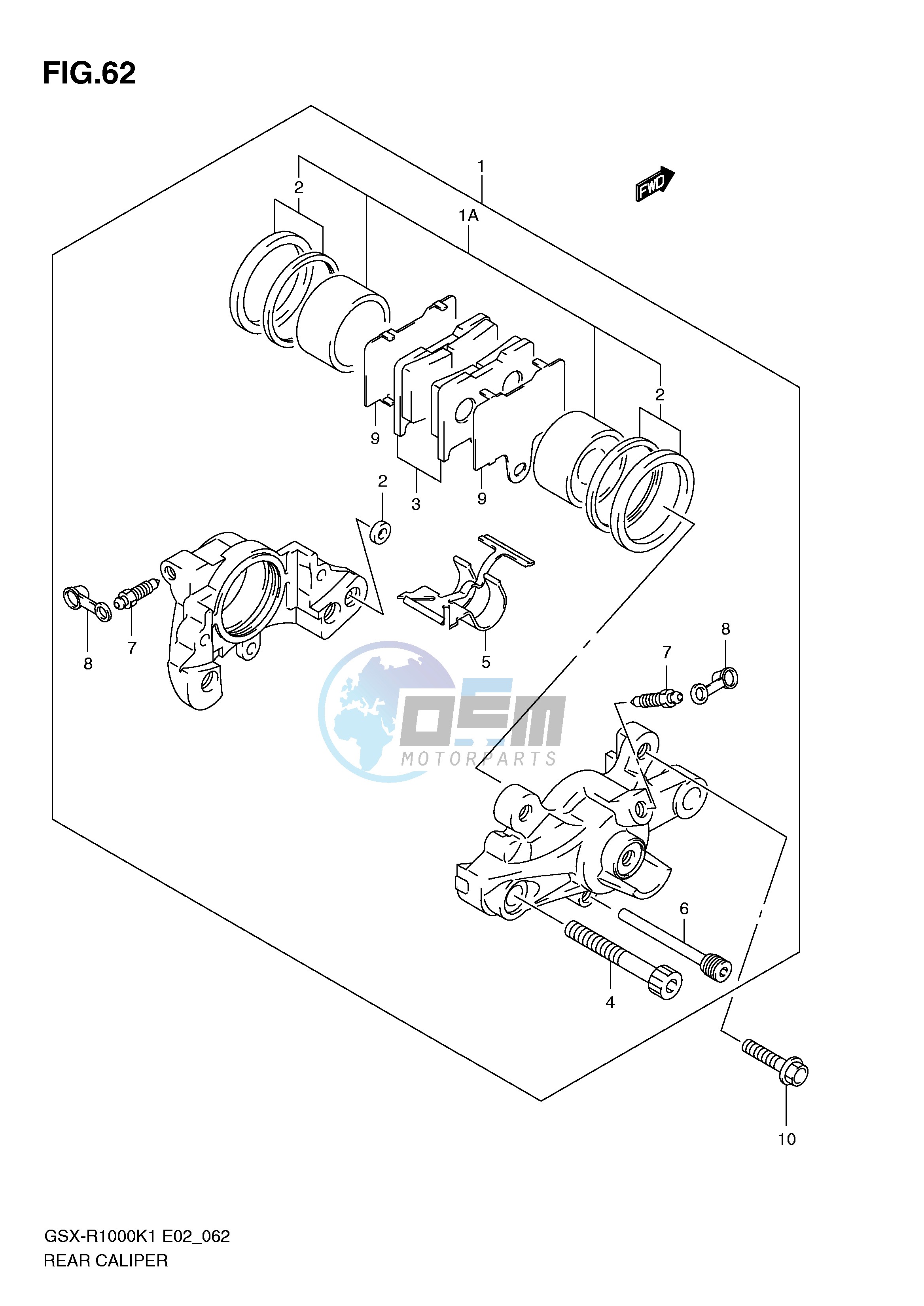 REAR CALIPER