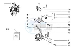 50 FL2 drawing Carburettor jet