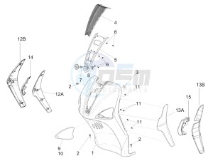 Liberty 150 4t 3v ie lem drawing Front shield