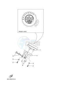 MTM690 XSR700 (B347 B347 B347 B347) drawing METER