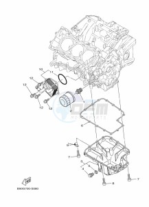 MT-09 MTN850-A (BS2V) drawing OIL CLEANER