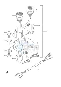 DF 40 drawing Trim Switch