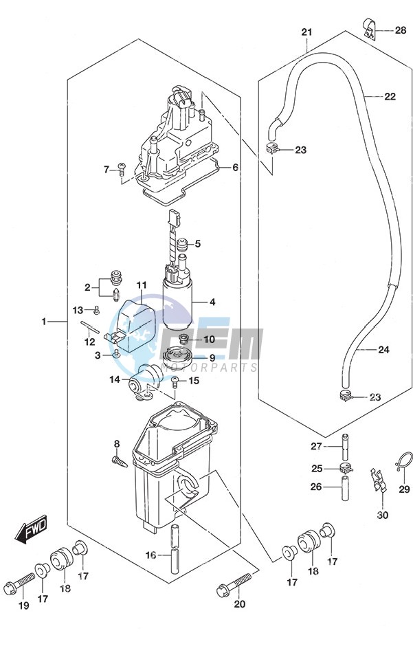 Fuel Vapor Separator