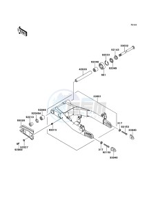 W800 EJ800AEFA GB XX (EU ME A(FRICA) drawing Swingarm