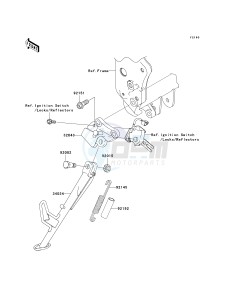 ZR 750 K [Z750S] (K6F) K6F drawing STAND-- S- -