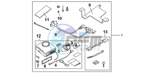 KIT ALARM SYS