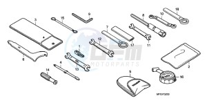 CB600FAC drawing TOOLS