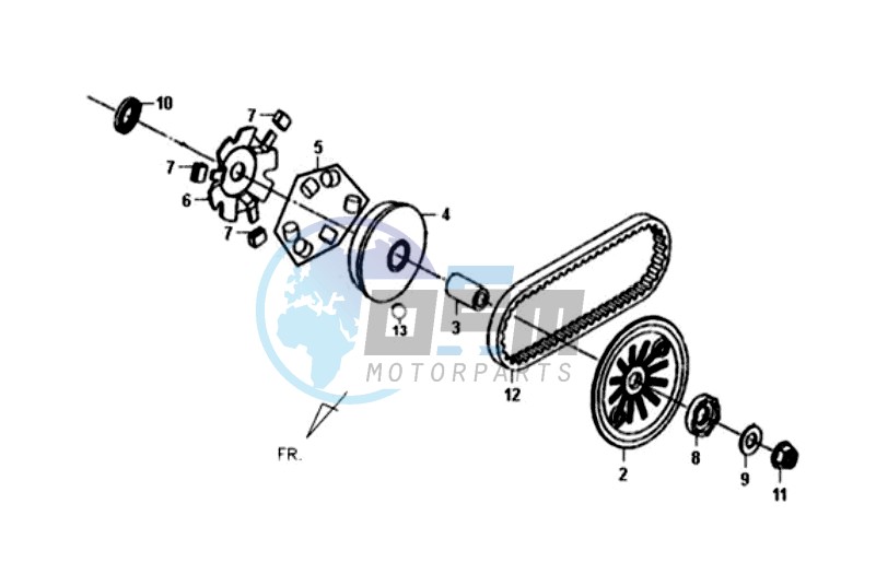 CLUTCH / V BELT