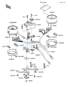 KZ 550 F [SPECTRE] (F1-F2) [SPECTRE] drawing METERS