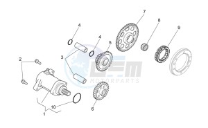 RXV 550 RXV 450-550 STREET LEGAL drawing Starter motor