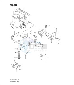 AN400Z drawing HYDRAULIC UNIT (AN400ZAL1 E51)