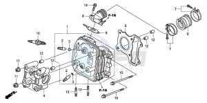 NVS504SH 502 drawing CYLINDER HEAD