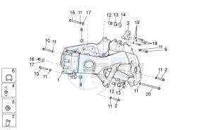 Tuono 1000 v4 R APRC ABS drawing Frame I