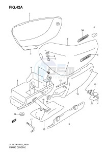 VL1500 (E2) drawing FRAME COVER (MODEL K8)