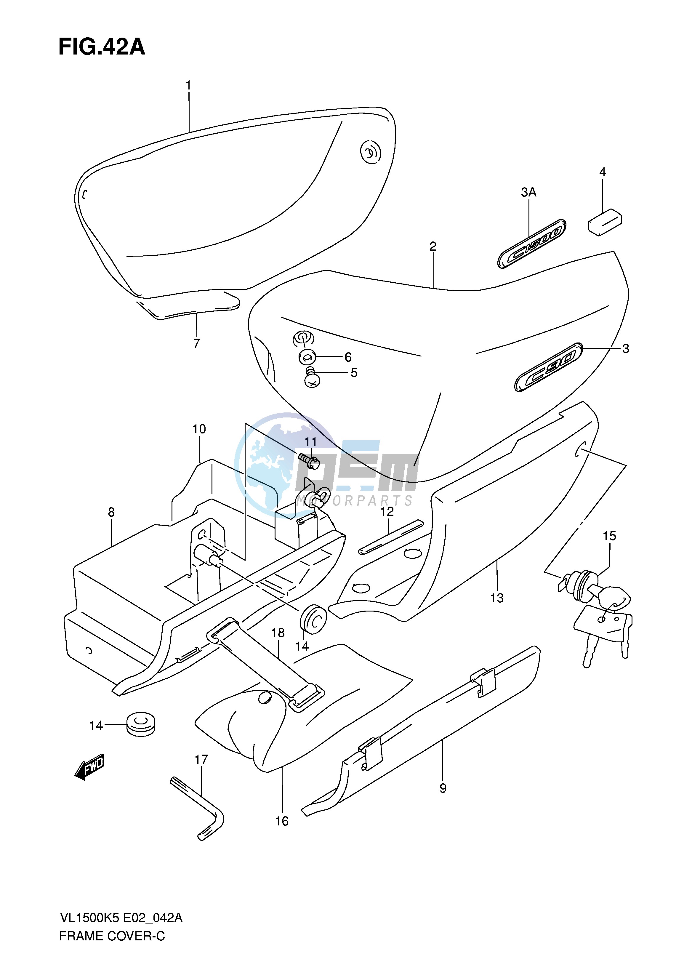 FRAME COVER (MODEL K8)