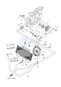 YFM350FWA YFM350DF GRIZZLY 350 4WD (1NSH) drawing OIL PUMP