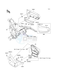 VN 1600 D [VULCAN 1600 NOMAD] (D1) D1 drawing SIDE COVERS