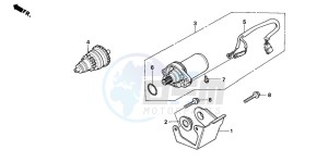 PK50M drawing STARTING MOTOR