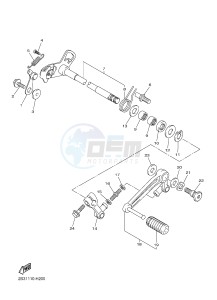 VMX17 VMAX17 1700 VMAX (2S3U) drawing SHIFT SHAFT