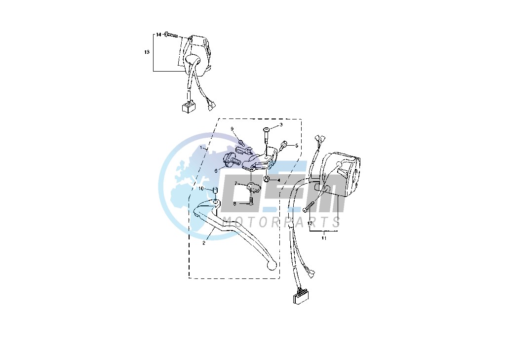 HANDLE SWITCH- LEVER