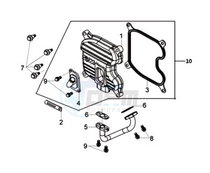 HD 300I ABS (L9) EU drawing CYLINDER HEAD COVER