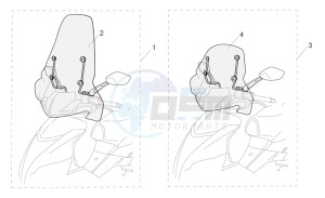 SR R and R Factory 50 IE-Carb drawing Acc. - windshields