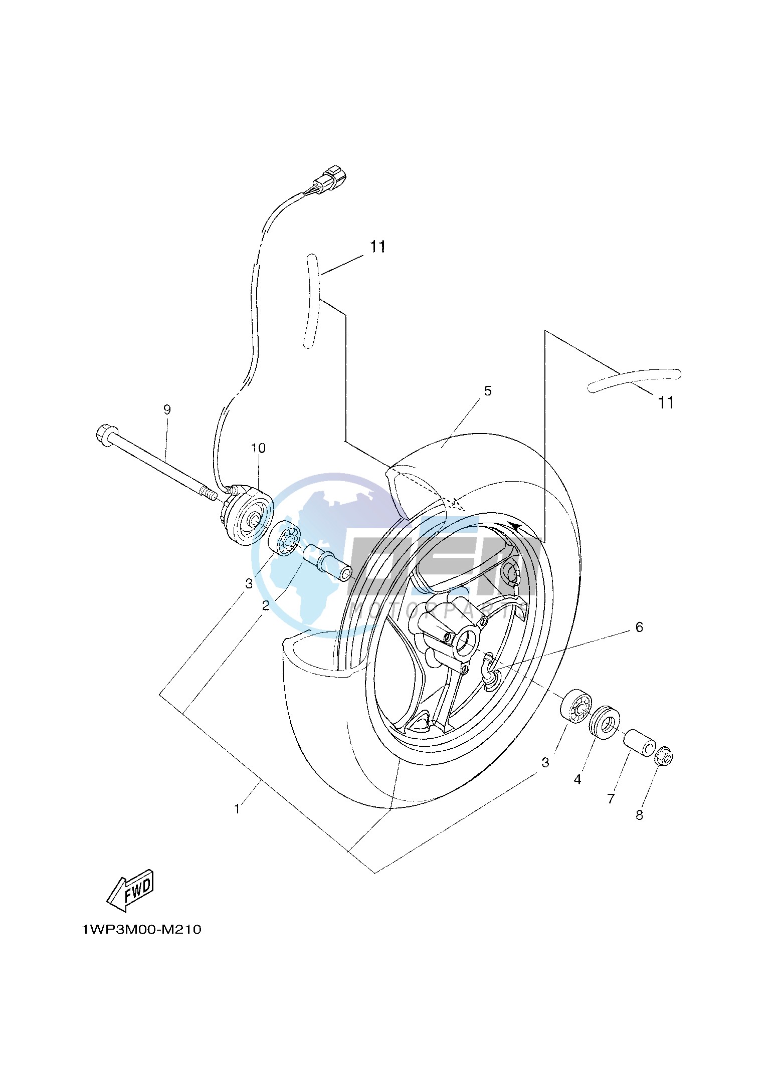 FRONT WHEEL