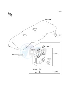 KVF360 KVF360B6F EU drawing Headlight(s)